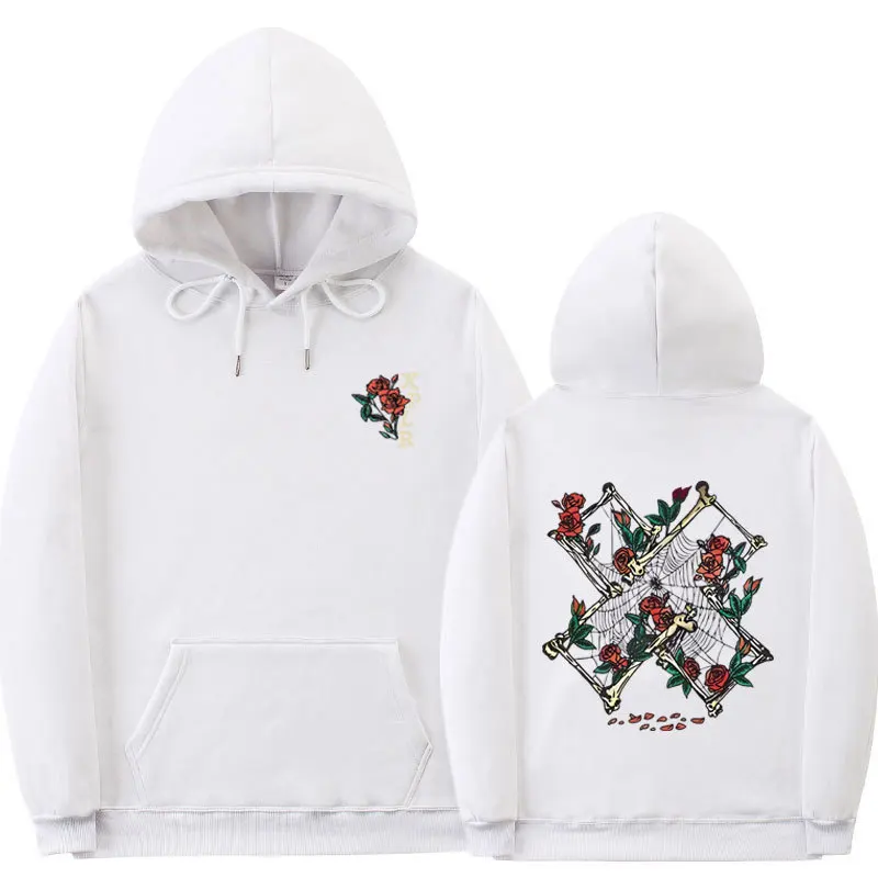 Rock Band's Fashion Album Features Pattern Prints on Men's Hoodies Sweatshirts Hip-hop Alternative Retro Pullovers Spring