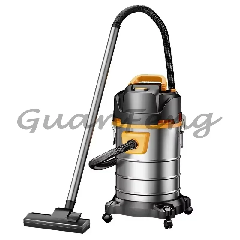3200W 220V Barrel Wet Dry Vacuum Cleaner, Large Suction Vacuum for Home Industrial Car Wash Tile Seam
