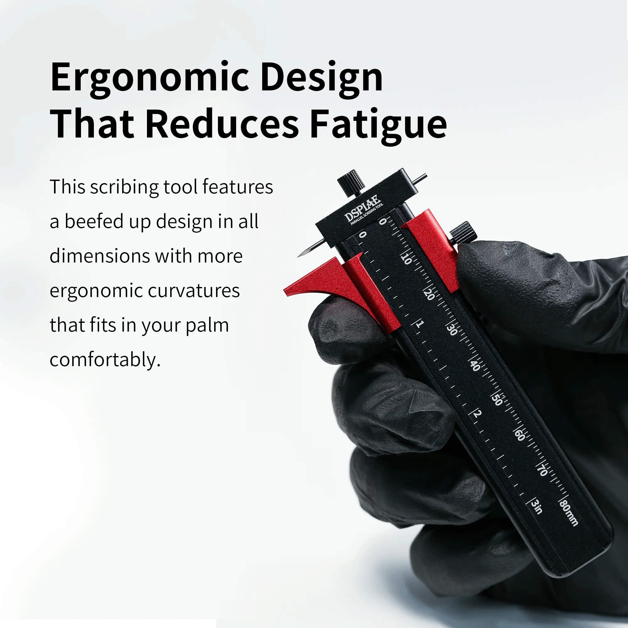 DSPIAE AT-PST grabador de línea isométrica herramienta de tallado de línea paralela regla de trazado equidistente para hacer modelos Gundam Hobby DIY