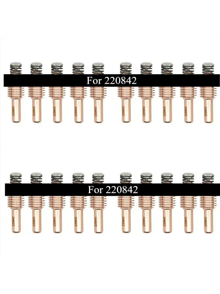 40pcs 220842 Plasma Cutting Electrodes fit PMX 45XP/65/85/105A consumables 40pk