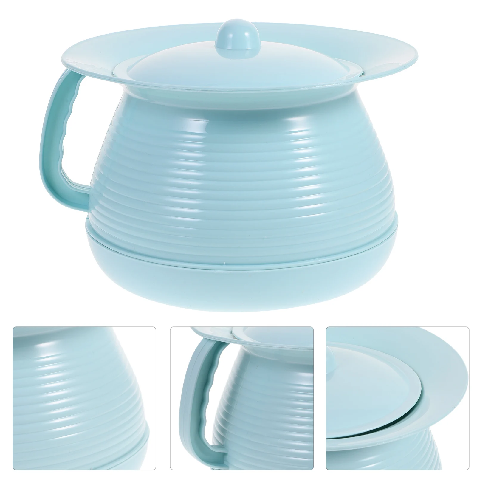 

Plastic Urinal Potty Portable s Pee Pot Bucket Spittoon Large Capacity Leak Proof Easy Cleaning Lid Odor Free For