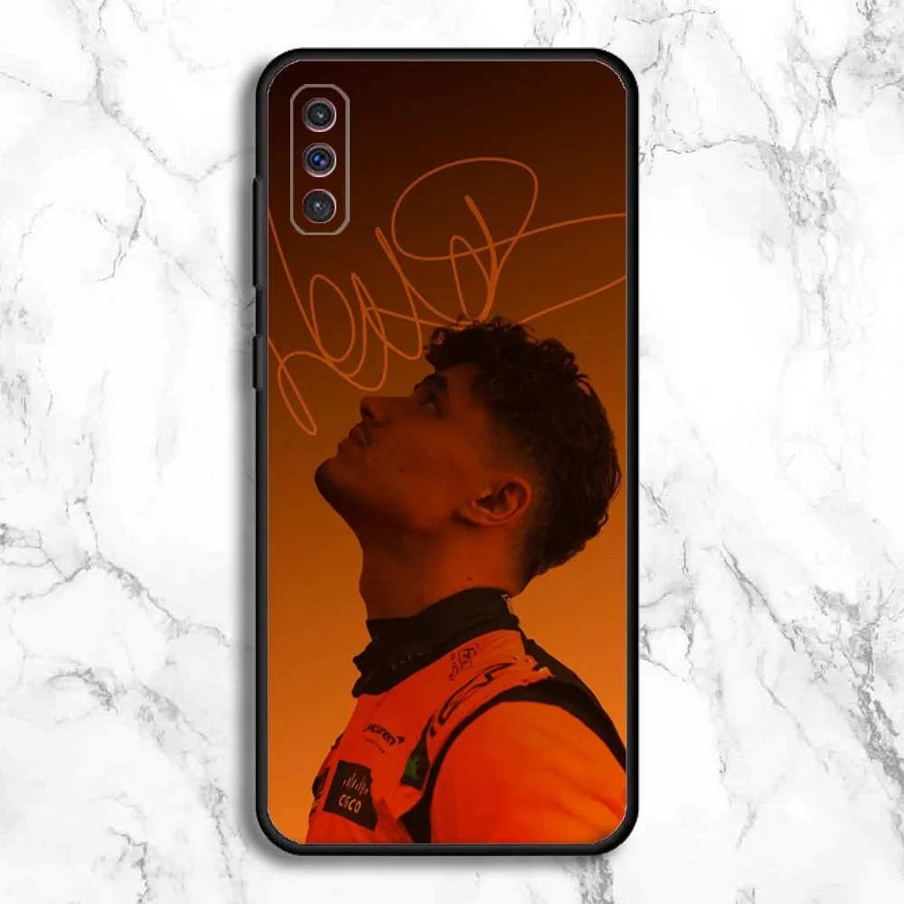 F1 Formula 1 L-Lando N-Norris Phone Case For Samsung Galaxy A13,A21s,A22,A31,A32,A52,A53,A71,A80,A91 Soft Black Phone Cover