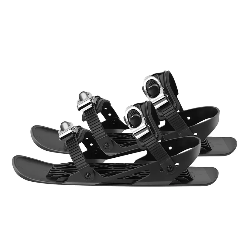 

Children's version of the new mini ski shoes outdoor sports wear-resistant ski shoes adjustable mini sleigh shoes
