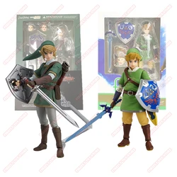 Zelda Link Nintendo Game Animation Peripheral Toys Figma Figure Anime Action Movable Model Ornament Statue Collection