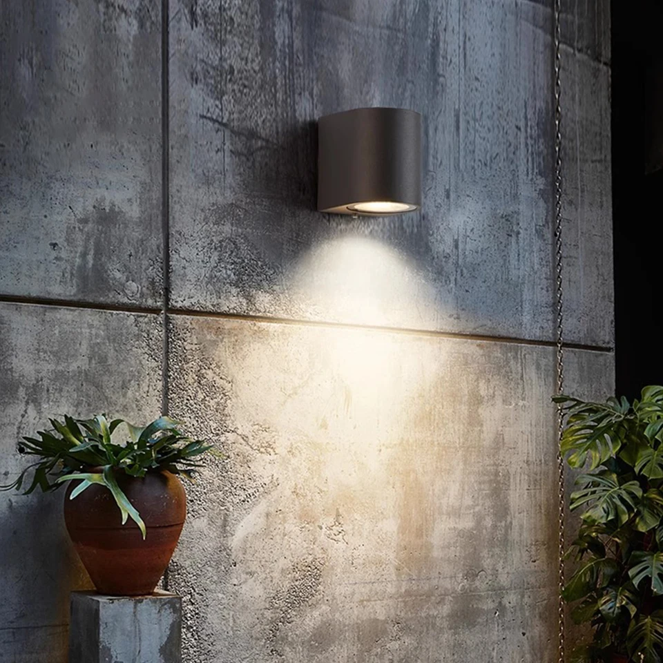LED Sensor Light Lamp AC85-265V 3W 6W Cold White Warm White Neutral Light ABS Material Waterproof Rainproof High Brightness