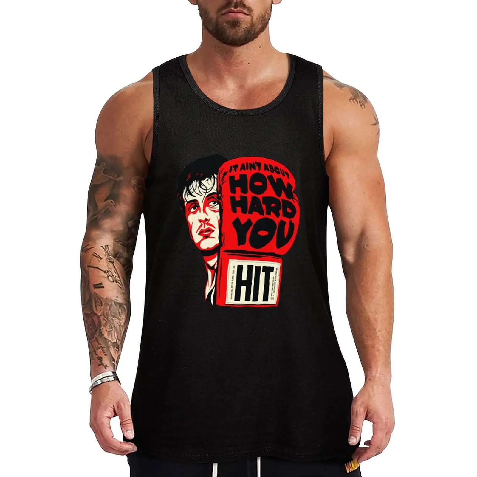 Balboa Box Tank Top Text Print Tank Top Letter Graphic Casual Sleeveless