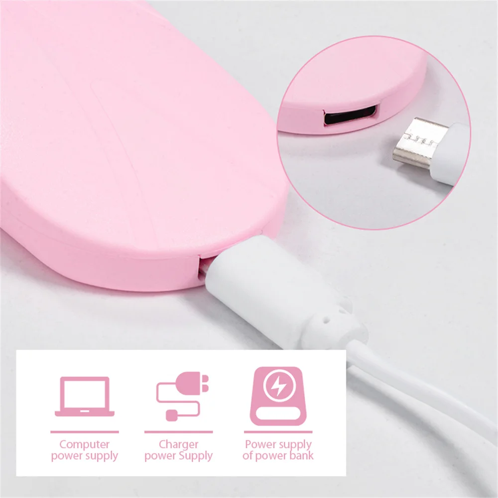 LINMANDA Mini-Nageltrocknerlampe, 6 W, LED, UV, tragbarer Nageltrockner, Aushärtungslampe, Licht für Gel-Nagellack mit 45 s/60 s Timer-Einstellung – Detail 14