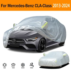 190T Car Cover Protection Sunscreen Heat Insulation Dust For Mercedes-Benz CLA-Class 2013-2024 Car Exterior Accessories