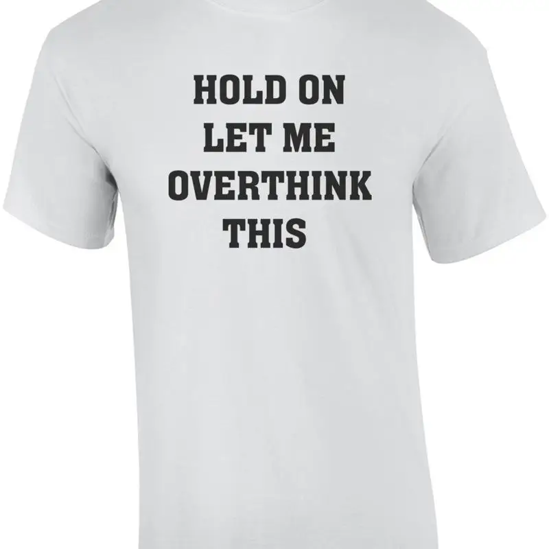 اضغط على دعني أفكر في هذا القميص السخرية المضحكة