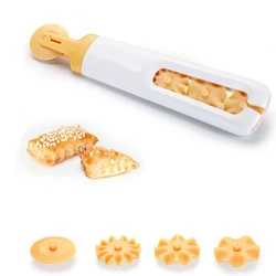 1PC Dumplings Biscuit Roller Cookie Round Rolling Cutting Blade Dough Circle Cutter Gift Dining Bar Supplies Baking Pastry Tools