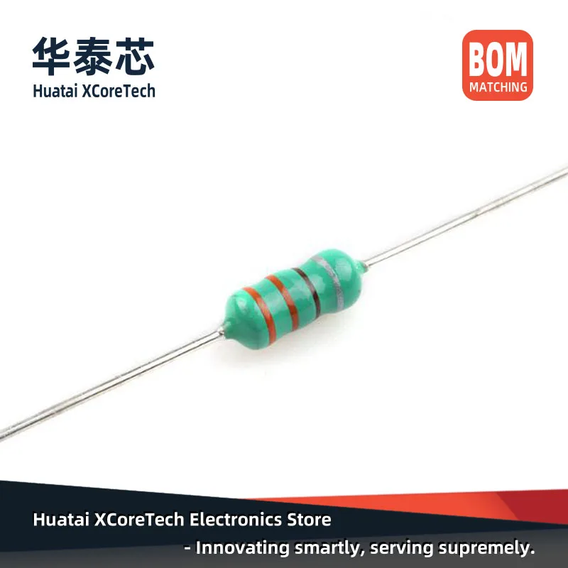 20PCS DIP Axial Color Ring Inductance(0410)1/2W(0.5W) EC36-4R7K 4.7UH EC36-5R6K 5.6UH EC36-6R8K 6.8UH EC36-8R2K 8.2UH EC36-100K