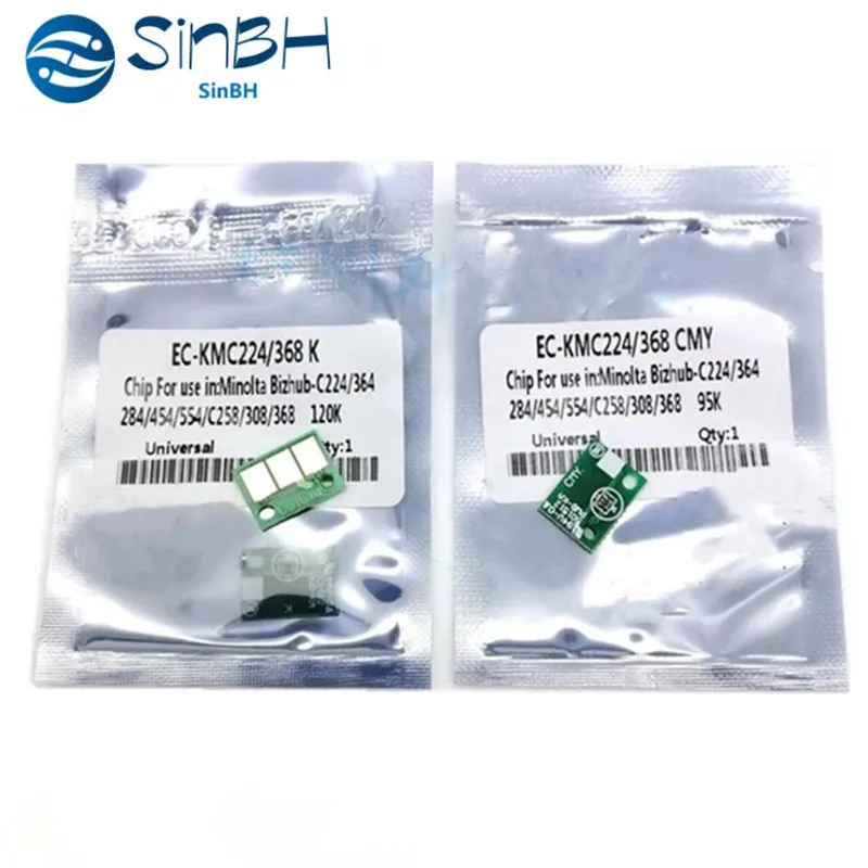 20PCS DR-512 DR512 Drum Chip for Konica Minolta Bizhub C224 C364 C284 C454 C554 C224e C284e C454e C258 C308 Drum Unit Reset Chip