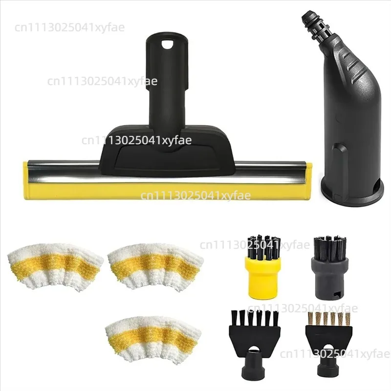 Microfibre Cloth Window Squeegee Joint Brushes Round Brush For Karcher SC1 SC2 SC3 SC4 SC5 Steam Cleaner Accessories
