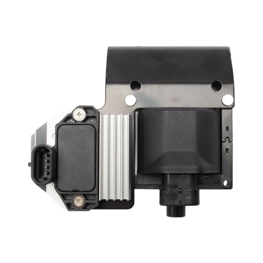 Boat Engine Ignition Coil For Mercruiser 392-863704T 8M0054588 Reliable Performance Replacement Component Black
