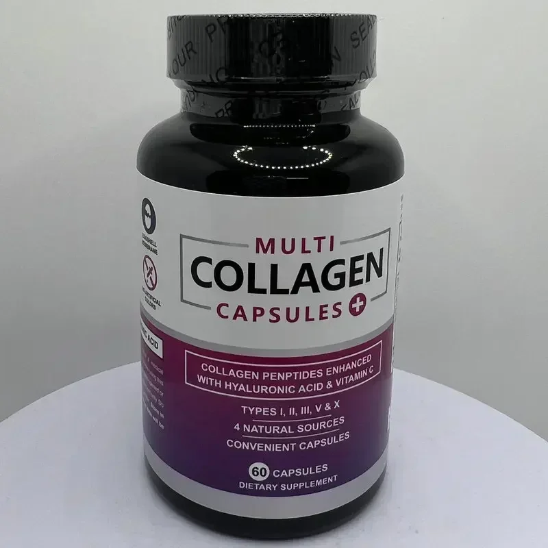 

Collagen capsules provide nutrition and immune boosting health food