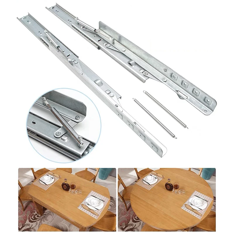 Table Sliding Mechanism Soft Closing Folding Table Mechanism Extendable Table With Lifting Mechanism
