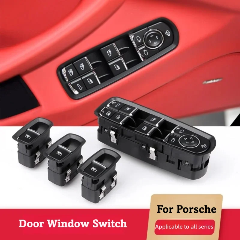 

For Porsche Macan Cayenne Panamera Window Switch Car Glass Lift Button Power Window Control Switch Door Regulator Switch