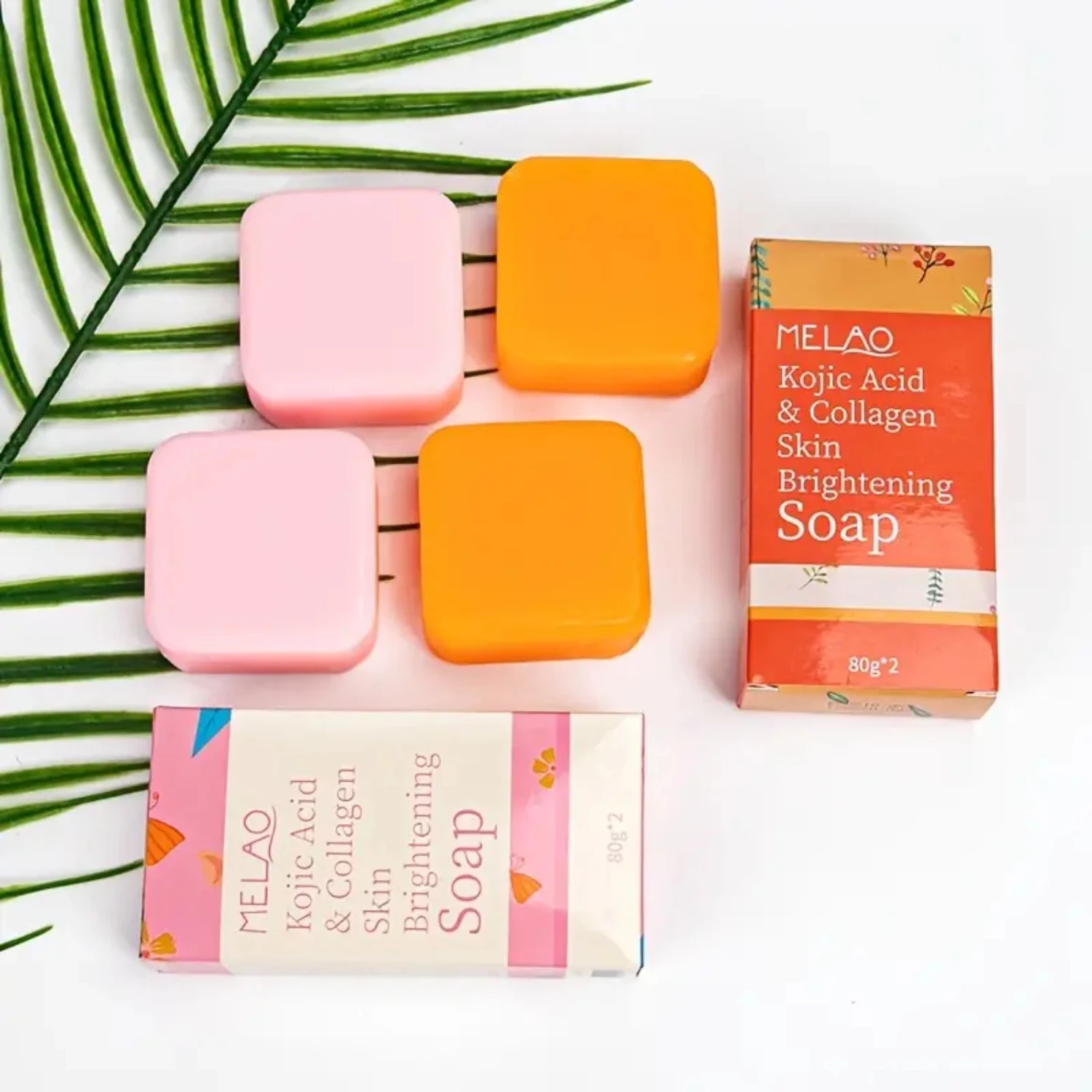 

Glowing Radiance Kojic Acid Skin Brightening Soap for Dark Spots Removal and Uneven Skin Tone Improvement - Brighten and Rejuve