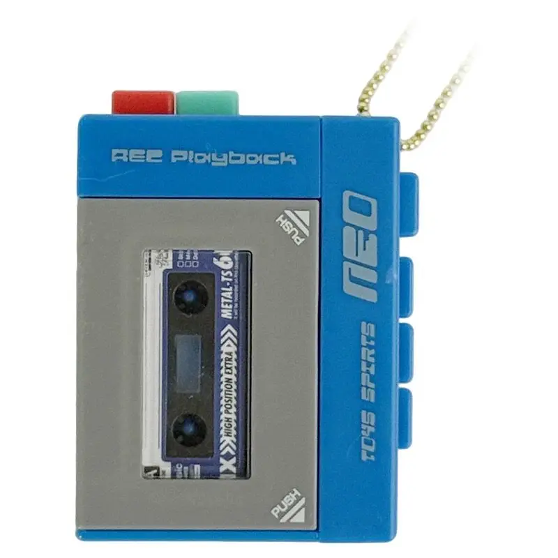 Toys Spirits Capsule Toys Record On A Cassette! It Really Plays