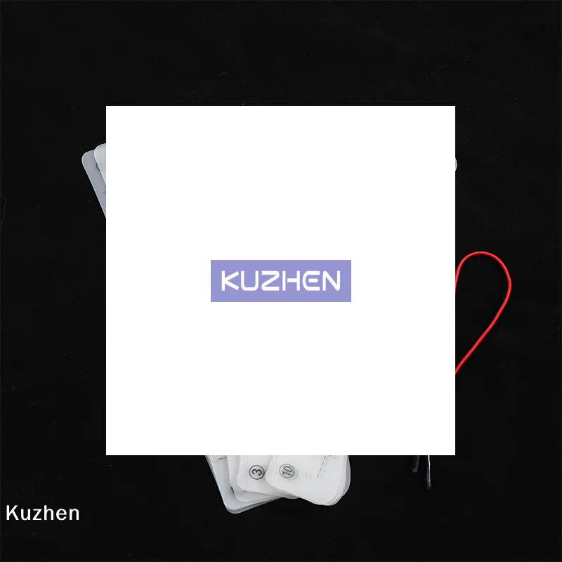 Silikon 12-teilige Augenbrauen-Schablonen Make-up Zeichenvorlage DIY-Zubehör