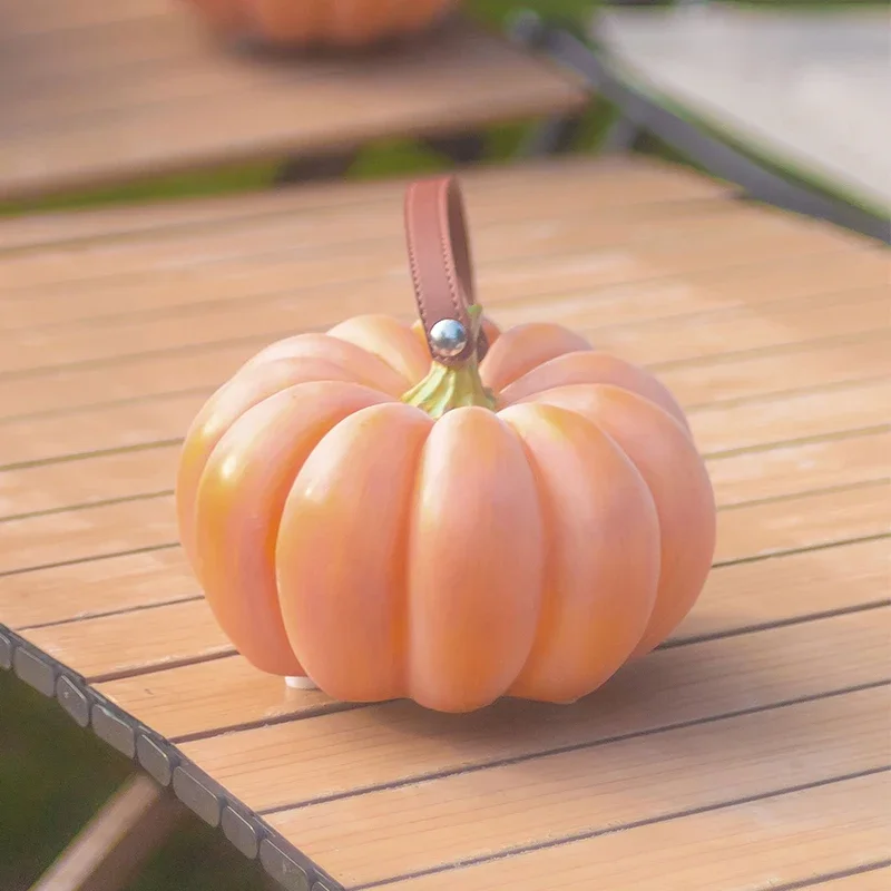 Outdoor Waterproof IP65 Plastic Lawn/Courtyard Lights Solar Pumpkin Garden Decorative LED Handheld Light