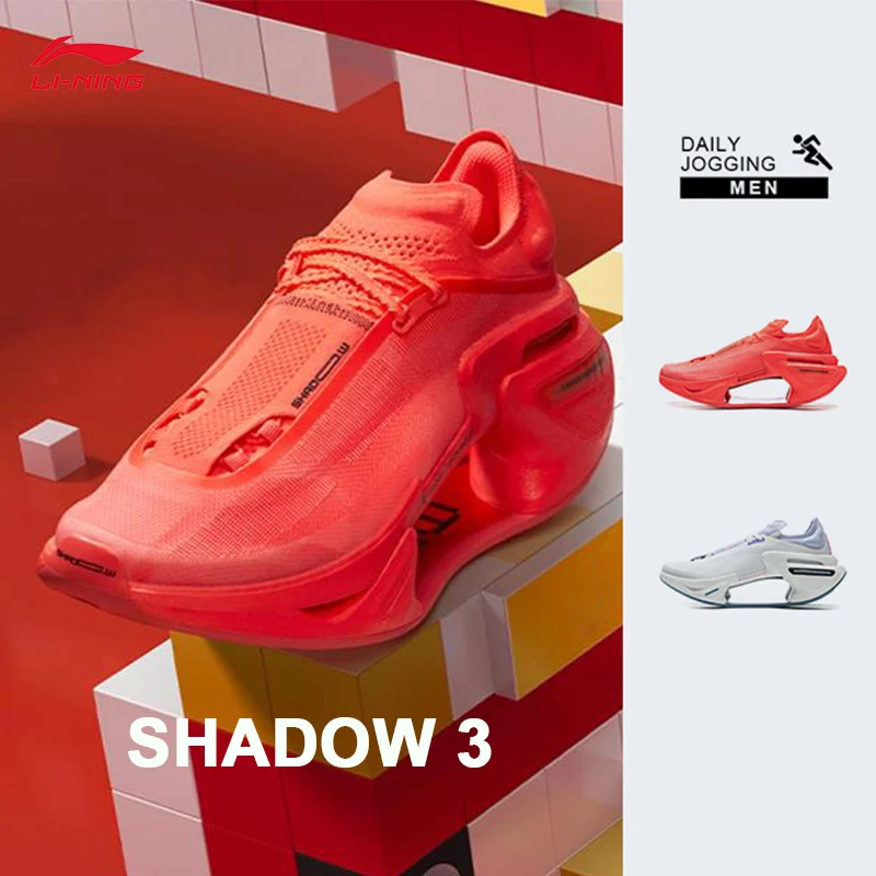 

Кроссовки унисекс LI-NING SHADOW 3, амортизирующая эластичная скорость, профессиональная спортивная обувь ARRV001