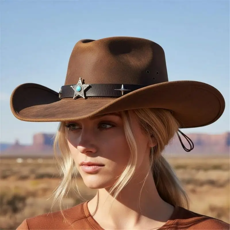 2026 New Blingbling Hat Bands Decorative Stitched for Cowboy Hats Straw Felt Fedoras and Panama Styles Replacement