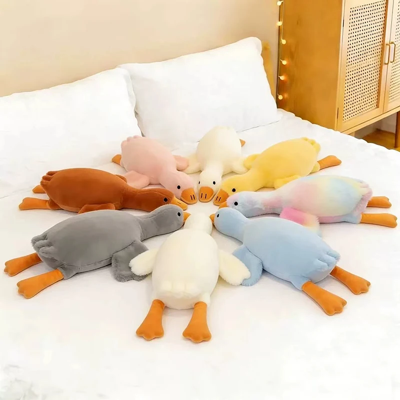 

Новая мягкая разноцветная плюшевая игрушка-утка TH 50 см для кошек и собак: компаньон для релаксации, снятия тревоги и снятия напряжения у собак, подарок для питомцев