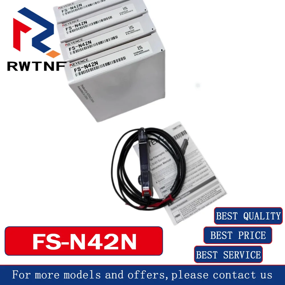 Brand New Genuine FS-N42N KEYENCE optical fiber digital display amplifier sensor, 100% original warehouse stock