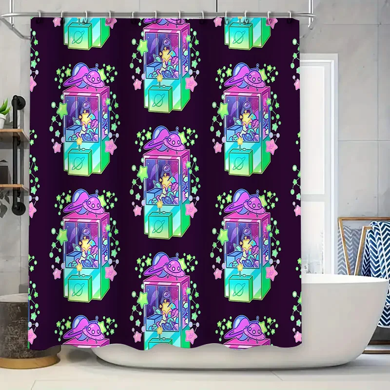 

Whimsical Fairycore Shower Curtain Cottagecore Decor Mystical Forest Wall Tapestry Bedroom Backdrop Home Decoration Gift