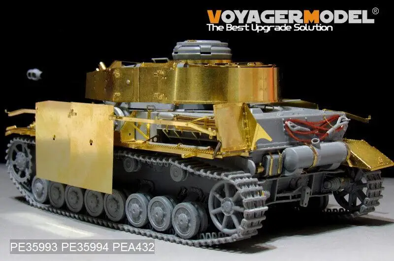 Voyager PE35994 1/35 German Pz.Kpfw.IV Ausf.F-H Fenders (For Border 35001)