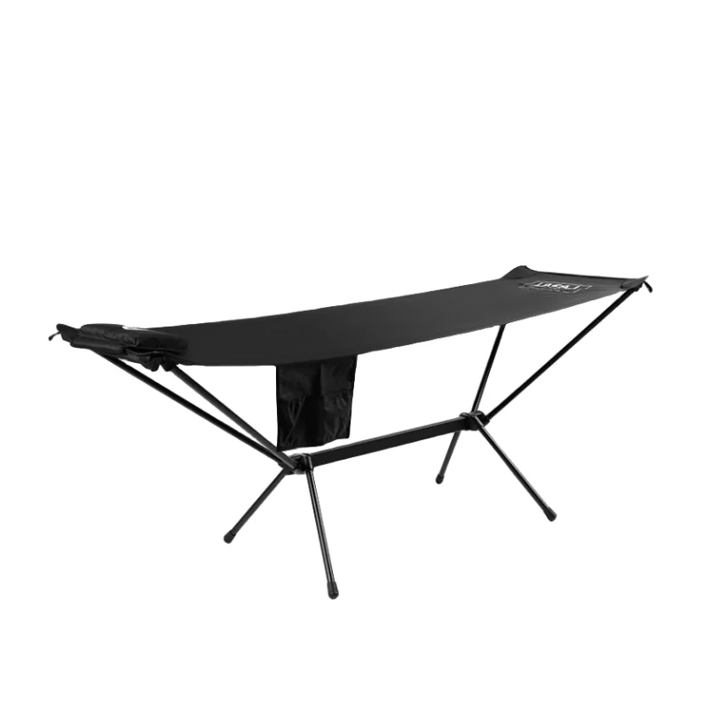 Outdoor Single Folding Bed Portable Travel Hammock Camping Cot Aluminium Alloy Travel Hammock Lounger Chair Tent Bed New