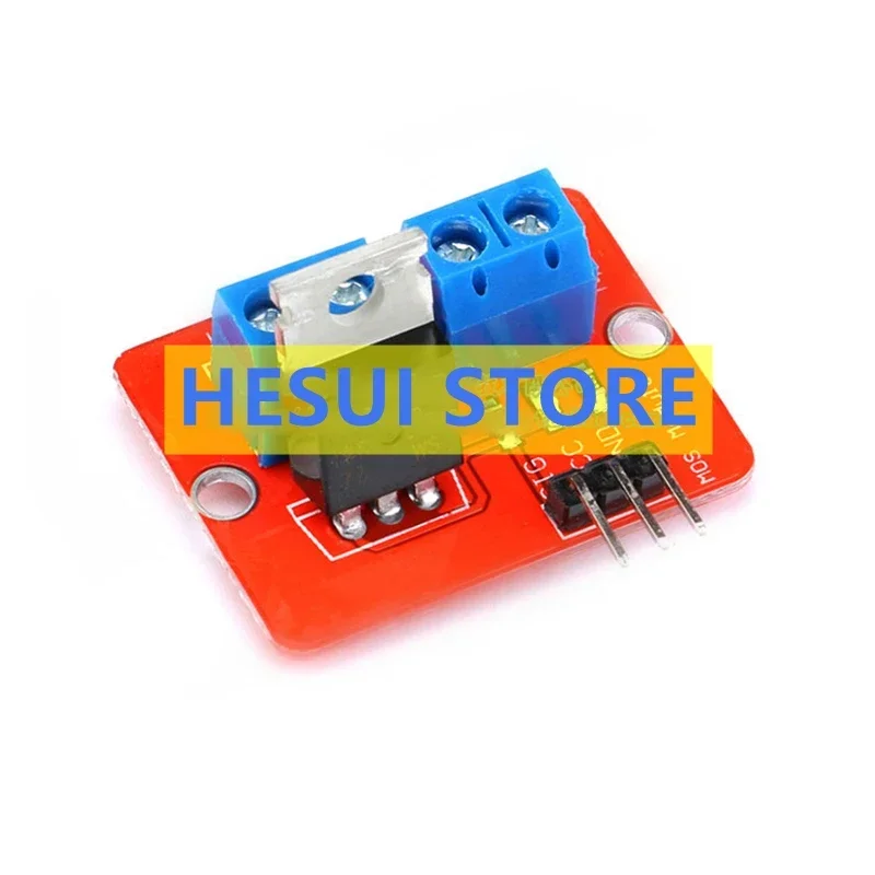 Módulo driver IRF520 / Módulo driver FET com tubo MOS / Chip original