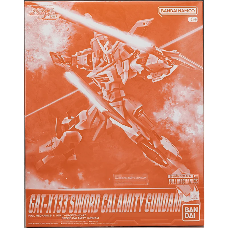 Spot Direct Delivery Bandai Original Anime GUNDAM Model FM GAT-X133 SWORD CALAMITY GUNDAM Action Figure PB Toys for Kids Gift