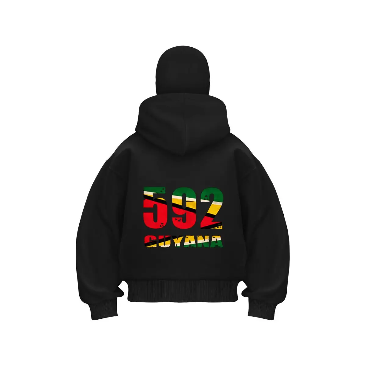 

592 Guyana Shouts Bold Pride 2025 New Autumn/Winter Outdoor Hoodie Fashion & Warmth