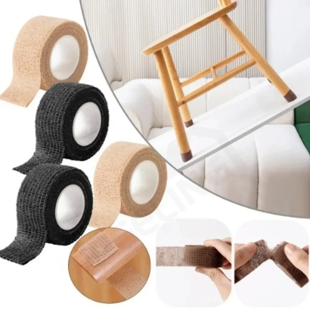 Auto-adesivo cadeira perna cobre, feltro silencioso, móveis de proteção, vários Footstools Pad Wrapping, amortecedor, reutilizável