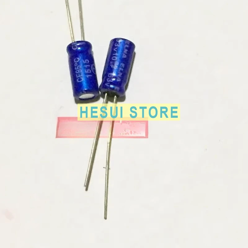 ELNA Audio Fever Electrolytic Capacitor 63V10UF 5X11 RE3 Blue Robe 10UF63V Generation 50V Ina