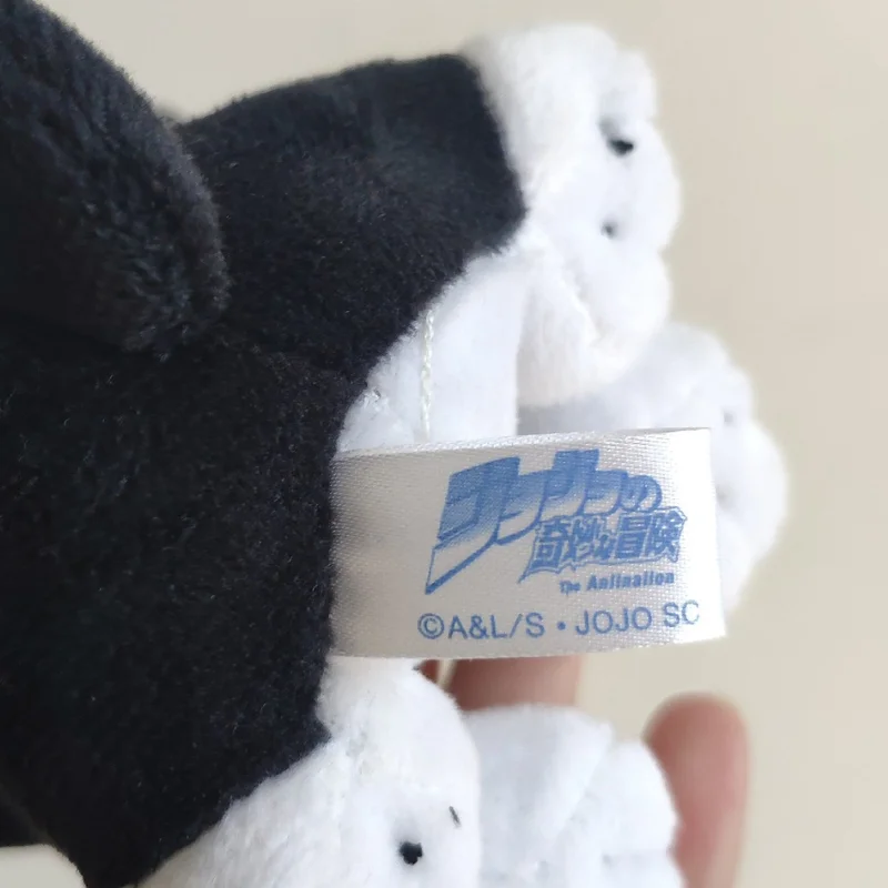 15cm JoJos Bizarre Adventure Golden Wind Dog IGGY peluche de juguete Kawaii Anime muñeco de peluche suave sofá almohada decoración de la habitación regalo