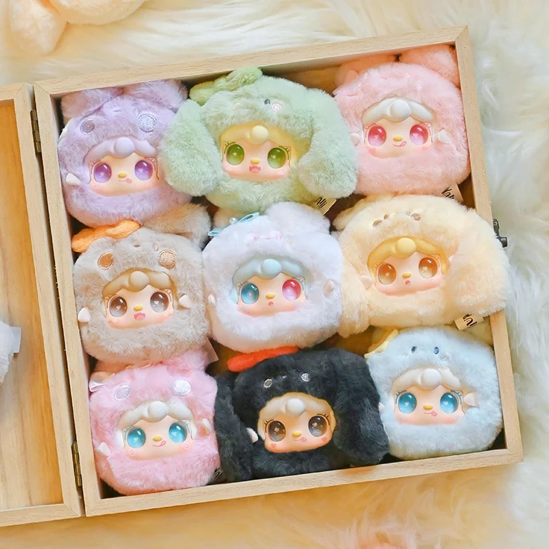 

Yooki Oxygen Cute Little Rabbit Series Blind Box Kawaii Figures Plush Fun Dolls Girls Bag Pendant Toys Decoration Birthday Gifts