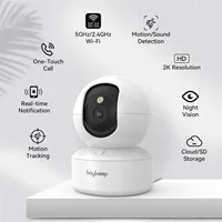 BoyKeep 3MP 5G/2.4GHz WiFi intérieur sécurité à domicile IP intelligent bébé moniteur caméra suivi automatique 24/7 caméra de Surveillance vidéo 2