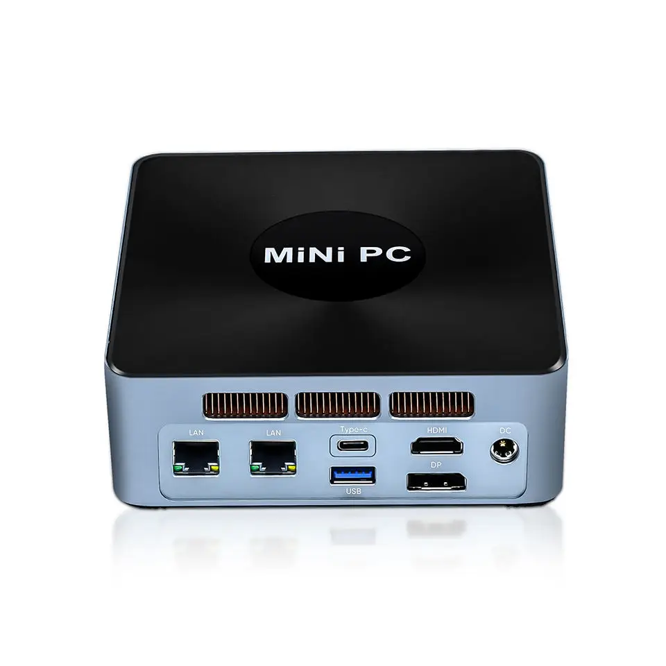 Mini computer economico Doppio slot DDR5 2.5G RJ45 Nic Thunderbolt3.0 Type-C DP HD Win11 Intel 13th gen i7 1360P ES 1365U ES mini PC