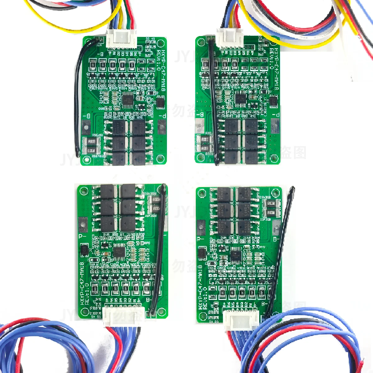 4S/5S/6S/7S BMS 16.8V 21V 20A 18650 Li-ion Lmo Ternary Lithium Battery Charger Protection Board Balance And Temperature Protect