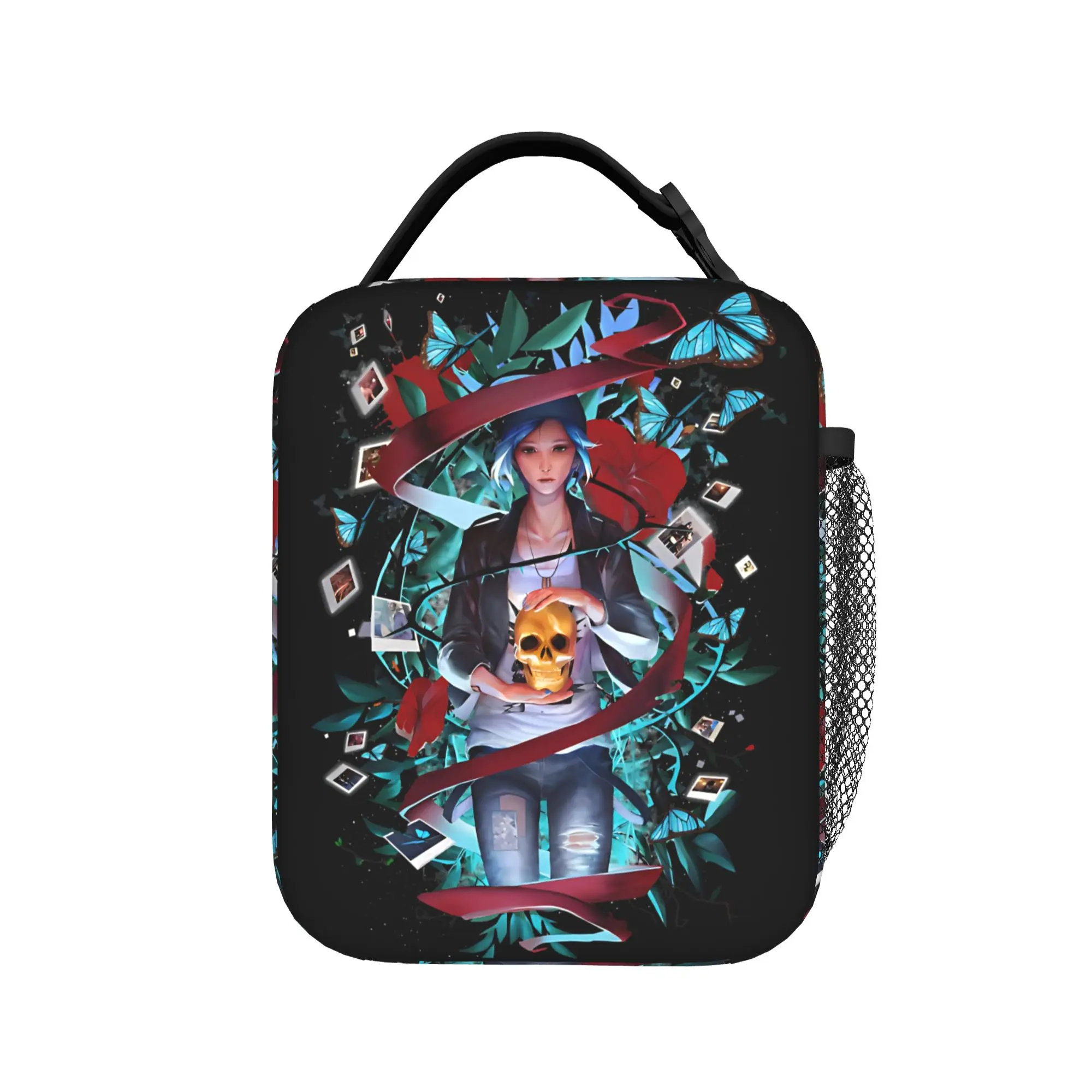 Life is Strange Game Insulated Lunch Bags Thermal Bag Reusable,Meal Container  Large Lunch Box Tote Bento Pouch College  Outdoor