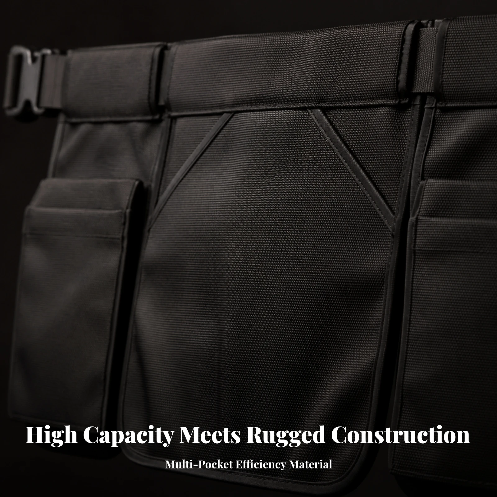 Tool Waist Bag Multifunctional Tool Storage Bag with Belt Waist Pouch with Belt Abrasion-Resistant Waterproof for Electricians