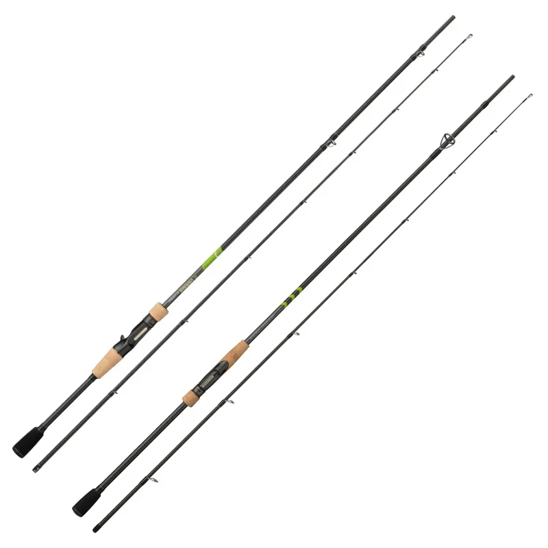 Protolure CC 1.95m-2.28m 2sec. Sea Bass Rod for Freshwater Saltwater Fishing Catfish Mandarin Fish Bigmouth Bass Casting