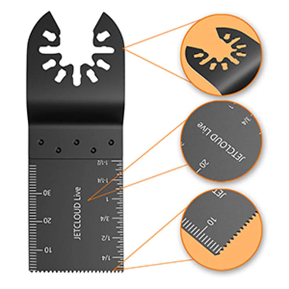 34mm Universal Saw Blade Set Oscillating Multi Tool Straight Scale Multitools Cutting Wood Saw Blades For Fein Multimaster Power