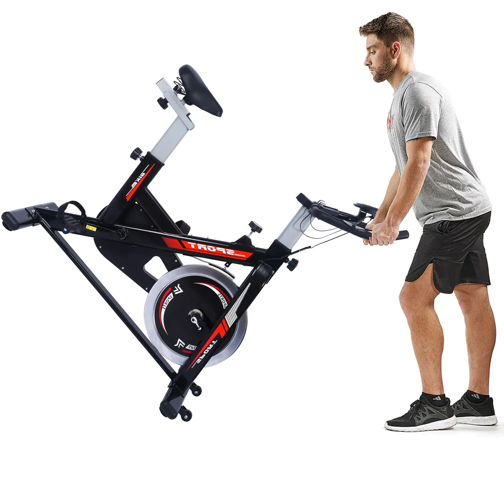 High Quality Steel Spinning Bicycle Indoor Cycling Trainer for Home Gym Exercise and Fitness Similar to Gym Equipment