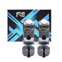 2025 SUKIOTO GENUINE JAPAN F40 LED H4 100W 12000LM LED Mini H4 Bi-led Lens Projector Lenses H4 9003 HB2 6000K For Car Headlight