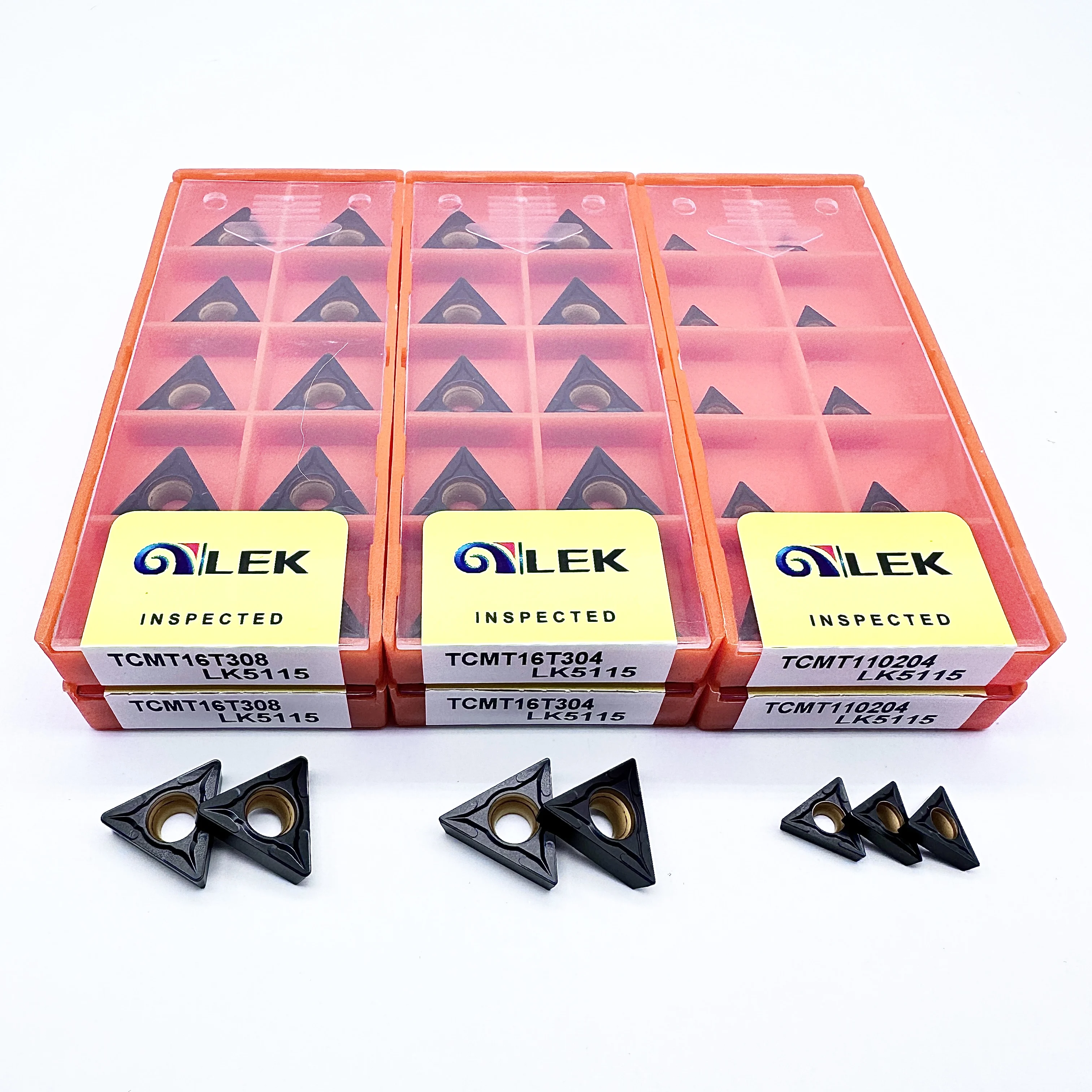 TCMT110204 TCMT16T304 TCMTT60308 LK5115 Cast Iron Internal Turning Tool Carbide Insert Stainless Steel universal Steel Parts