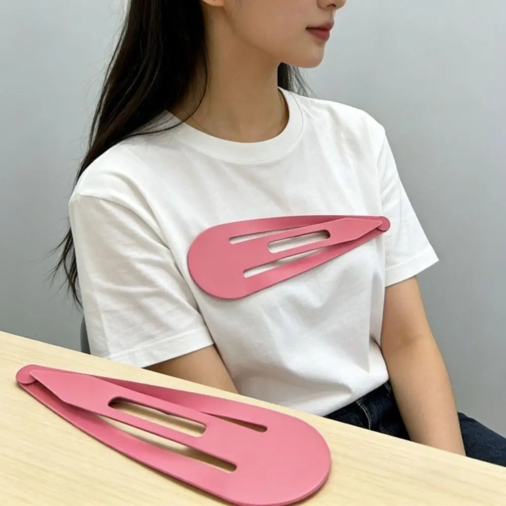Jacket Decoration Creative Extra-large Hair Clips 28cm INS Hoodies BB Clip Novelty Solid Color Curtain Clip Daily Wearing